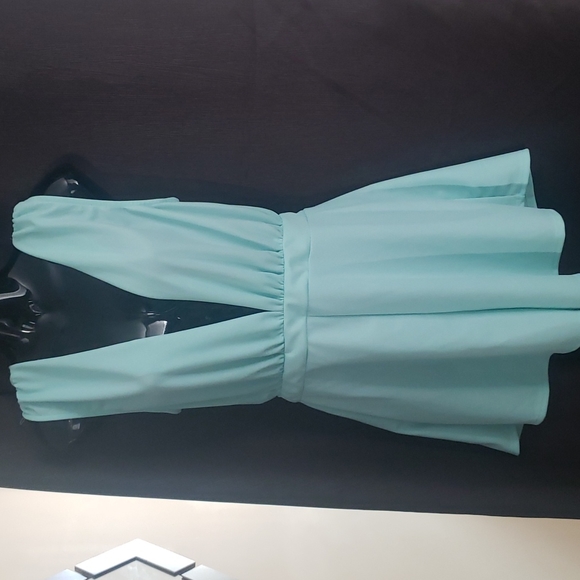 Fashion Nova Pants - **4/$20** Fashion Nova romper mint green